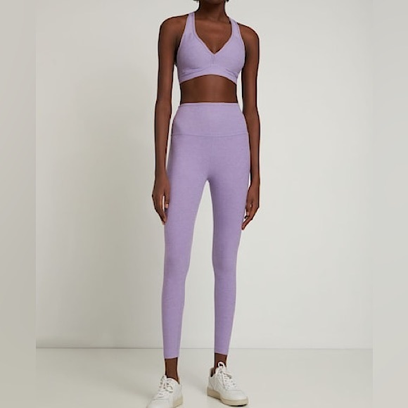 COMFYTEK® - HIGHWAIST LILAC MIST LEGGING 💜 NWOT - Picture 1 of 6